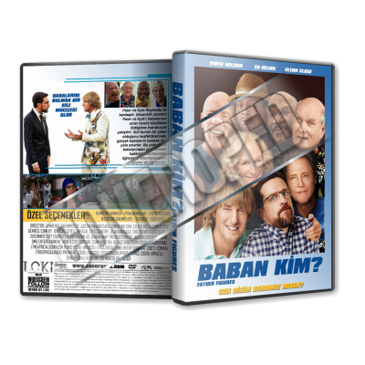 Baban Kim? - Father Figures 2017 Türkçe Dvd Cover Tasarımı